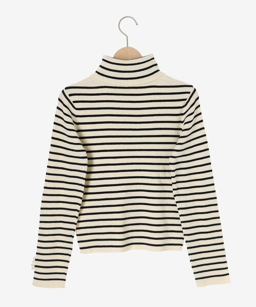 MAJESTIC LEGON(マジェスティックレゴン)の「ベーシックタートルニット(ニット/セーター・レディース・アイボリー/ホワイト系その他2/グレー/ブラック/モカ/ボルドー/ブラウン/ピンク/ライトグリーン/ブルー/ラベンダー・MEDIUM)」の22枚目の写真