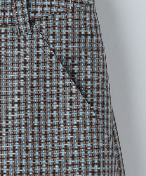 6（ロク）の「＜6(ROKU)＞チェック マキシスカート（スカート）」 - WEAR
