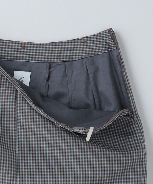6（ロク）の「＜6(ROKU)＞チェック マキシスカート（スカート）」 - WEAR