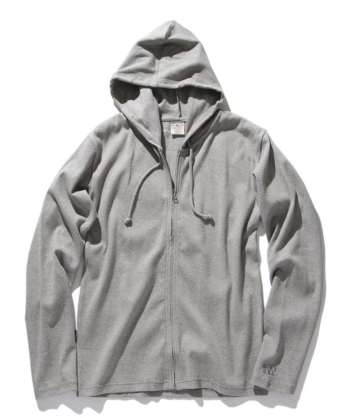 DAILY/デイリー》RIB ZIP PARKA / デイリー 長袖 リブ ジップ