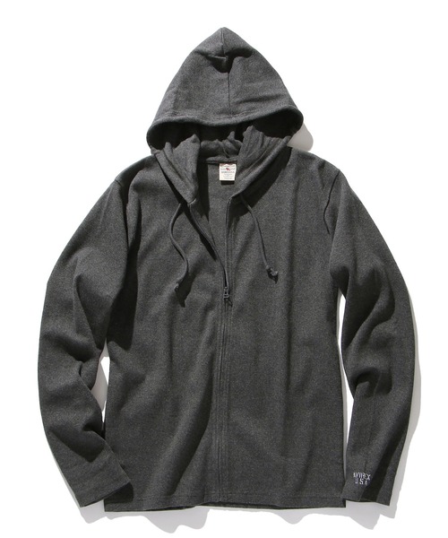 パーカー デイリー ジップパーカー/ DAILY ZIP PARKA レディース メンズ DAILY/デイリー》RIB ZIP PARKA / デイリー 長袖 リブ ジップ