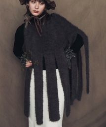 ORIENT MILLINERY | STAM【ｽﾀﾑ】シャギーニット フリンジラップボトムスパーツ(その他トップス)