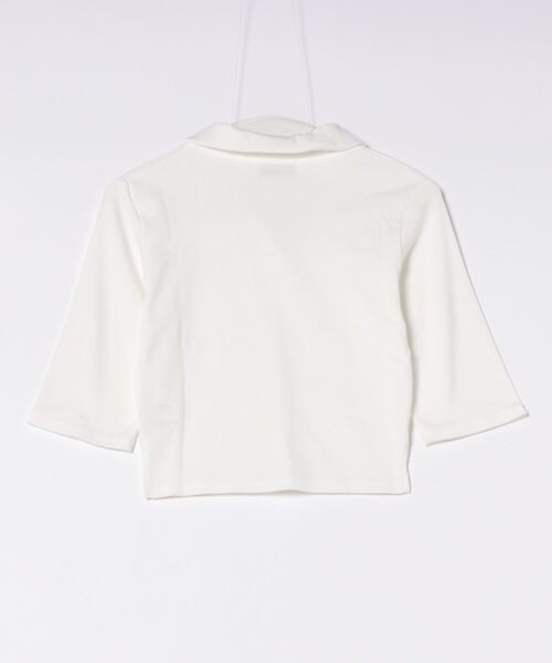 3.3 Field Trip （3.3フィールドトリップ）の「3.3 Field Trip／メタルスキッパー5ブ（Tシャツ/カットソー・レディース・ネイビー/ホワイト/ブラック・FREE）」の4枚目の写真