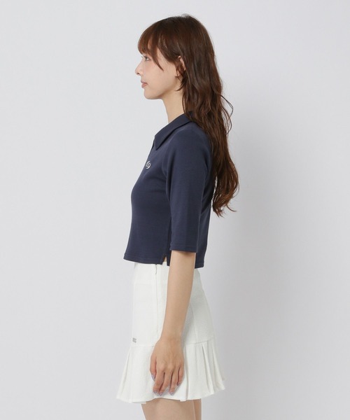 3.3 Field Trip （3.3フィールドトリップ）の「3.3 Field Trip／メタルスキッパー5ブ（Tシャツ/カットソー・レディース・ネイビー/ホワイト/ブラック・FREE）」の22枚目の写真