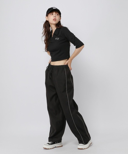 3.3 Field Trip （3.3フィールドトリップ）の「3.3 Field Trip／メタルスキッパー5ブ（Tシャツ/カットソー・レディース・ネイビー/ホワイト/ブラック・FREE）」の12枚目の写真