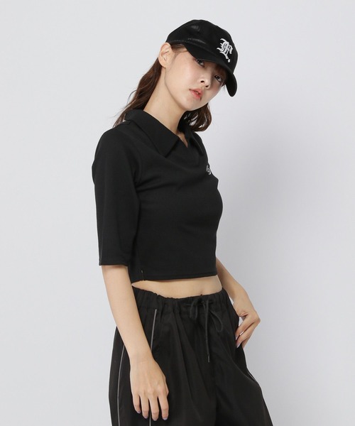 3.3 Field Trip （3.3フィールドトリップ）の「3.3 Field Trip／メタルスキッパー5ブ（Tシャツ/カットソー・レディース・ネイビー/ホワイト/ブラック・FREE）」の15枚目の写真