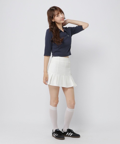 3.3 Field Trip （3.3フィールドトリップ）の「3.3 Field Trip／メタルスキッパー5ブ（Tシャツ/カットソー・レディース・ネイビー/ホワイト/ブラック・FREE）」の18枚目の写真