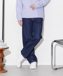 WEB限定/デニムルーズフィットパンツ