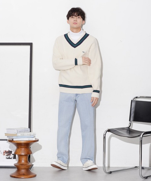 NANO universe（ナノユニバース）の「WEB限定/デニムルーズフィットパンツ（デニムパンツ・メンズ・ライトブルー/ブラック/ネイビー・S/L/M）」の10枚目の写真