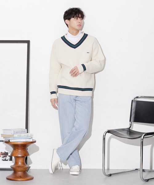 NANO universe（ナノユニバース）の「WEB限定/デニムルーズフィットパンツ（デニムパンツ・メンズ・ライトブルー/ブラック/ネイビー・S/L/M）」の11枚目の写真