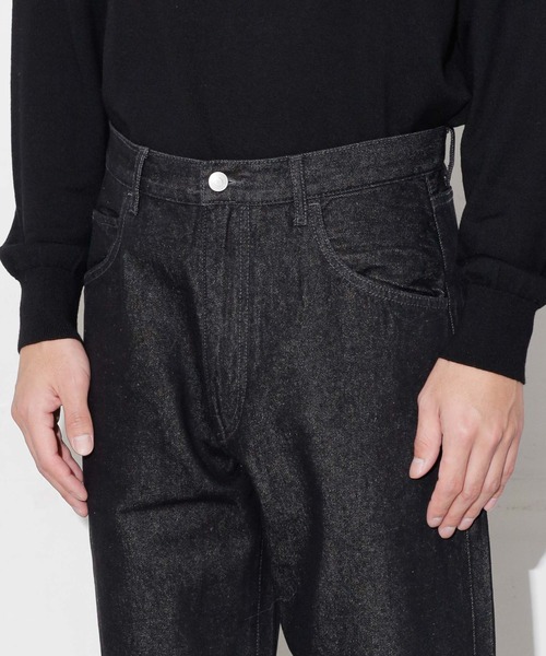 NANO universe（ナノユニバース）の「WEB限定/デニムルーズフィットパンツ（デニムパンツ・メンズ・ライトブルー/ブラック/ネイビー・S/L/M）」の19枚目の写真