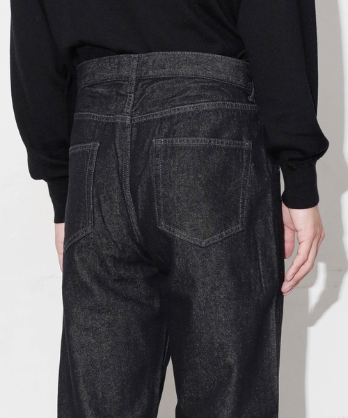 NANO universe（ナノユニバース）の「WEB限定/デニムルーズフィットパンツ（デニムパンツ・メンズ・ライトブルー/ブラック/ネイビー・S/L/M）」の22枚目の写真