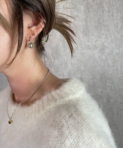 All Blues™︎ Pearl earrings mediumシルバーピアス All Blues™︎ Pearl earrings mediumシルバーピアス