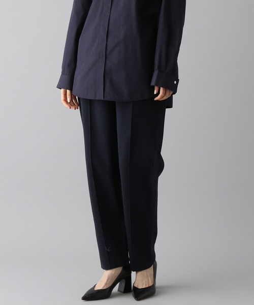 O0u(オーゼロユー)の「【figurey knit】ラインパンツ 993724(その他パンツ・メンズ・ネイビー/ベージュ・LARGE/MEDIUM)」の2枚目の写真