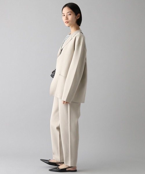 O0u(オーゼロユー)の「【figurey knit】ラインパンツ 993724(その他パンツ・メンズ・ネイビー/ベージュ・LARGE/MEDIUM)」の5枚目の写真