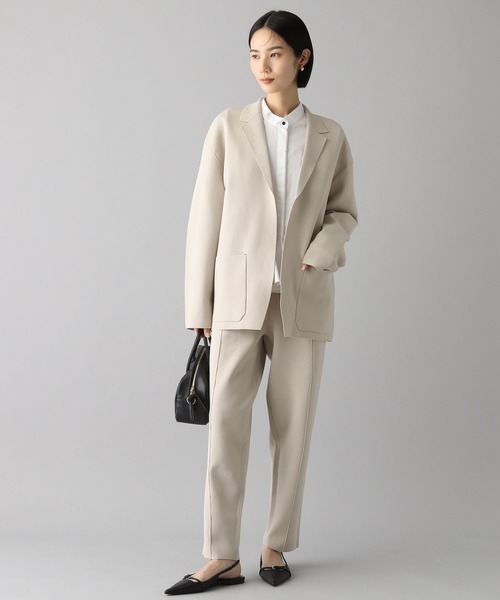 O0u(オーゼロユー)の「【figurey knit】ラインパンツ 993724(その他パンツ・メンズ・ネイビー/ベージュ・LARGE/MEDIUM)」の6枚目の写真