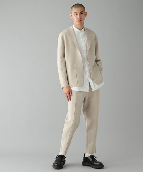 O0u(オーゼロユー)の「【figurey knit】ラインパンツ 993724(その他パンツ・メンズ・ネイビー/ベージュ・LARGE/MEDIUM)」の13枚目の写真