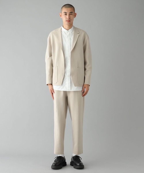 O0u(オーゼロユー)の「【figurey knit】ラインパンツ 993724(その他パンツ・メンズ・ネイビー/ベージュ・LARGE/MEDIUM)」の14枚目の写真