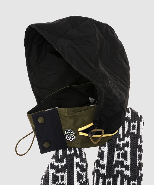 Meryll Rogge タートル MERYLL ROGGE-TURTLE NECK W/HOOD AND SCARF - VISITFOR