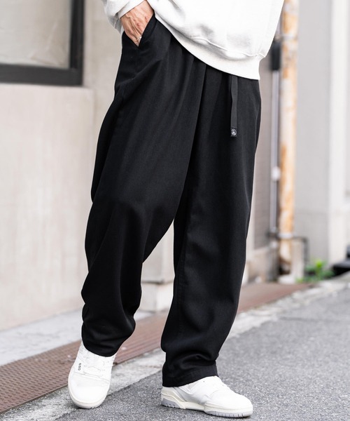 Rocky Monroe（ロッキーモンロー）の「ツイル/デニムクライミングワイドパンツ（デニムパンツ・メンズ・ベージュ/ブラック系/インディゴブルー/ブラック/カーキ/ブルー/オフホワイト・M/L/XL）」の14枚目の写真