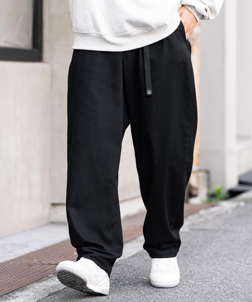 Rocky Monroe（ロッキーモンロー）の「ツイル/デニムクライミングワイドパンツ（デニムパンツ・メンズ・ベージュ/ブラック系/インディゴブルー/ブラック/カーキ/ブルー/オフホワイト・M/L/XL）」の16枚目の写真