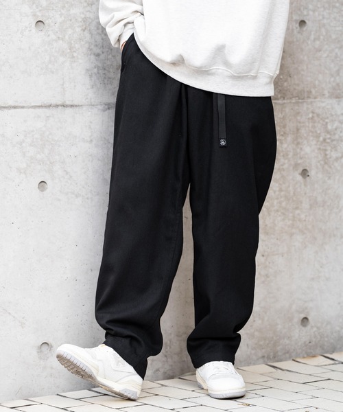 Rocky Monroe（ロッキーモンロー）の「ツイル/デニムクライミングワイドパンツ（デニムパンツ・メンズ・ベージュ/ブラック系/インディゴブルー/ブラック/カーキ/ブルー/オフホワイト・M/L/XL）」の19枚目の写真