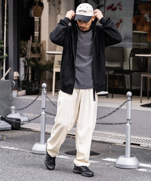 Rocky Monroe（ロッキーモンロー）の「ツイル/デニムクライミングワイドパンツ（デニムパンツ・メンズ・ベージュ/ブラック系/インディゴブルー/ブラック/カーキ/ブルー/オフホワイト・M/L/XL）」の11枚目の写真