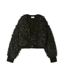 【ONLINE限定カラー】ラメフリンジニットカーディガン