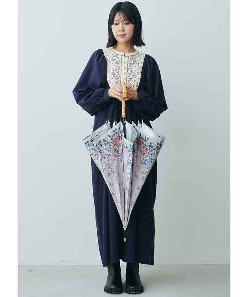 MEDE19F(メデジュウキュウ)の「KCI×MEDE19F ドレス柄晴雨兼用長傘(長傘・レディース・ピンク系その他・ONE SIZE)」の2枚目の写真