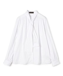 TOMORROWLAND collection | ストレッチブロード スカーフタイブラウス(シャツ/ブラウス)