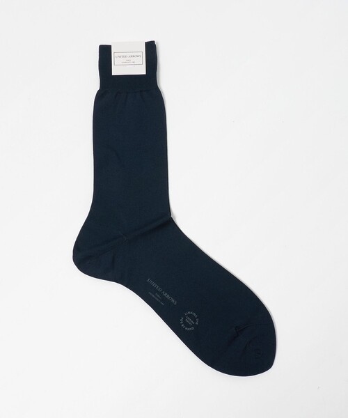 UNITED ARROWS(ユナイテッドアローズ)の「ソリッド ソックス(ソックス/靴下・メンズ・ブラック/ネイビー/ダークブラウン/ホワイト・FREE)」の4枚目の写真