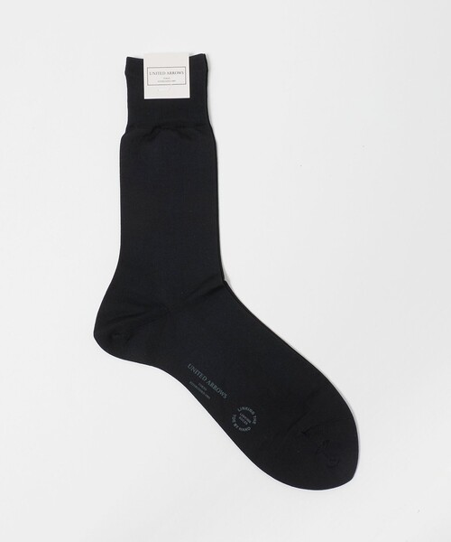 UNITED ARROWS(ユナイテッドアローズ)の「ソリッド ソックス(ソックス/靴下・メンズ・ブラック/ネイビー/ダークブラウン/ホワイト・FREE)」の3枚目の写真