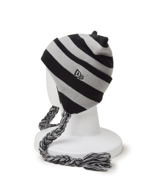 NEW ERA（ニューエラ）の「NEW ERA SQUARE KNIT BORDER BLK GRY