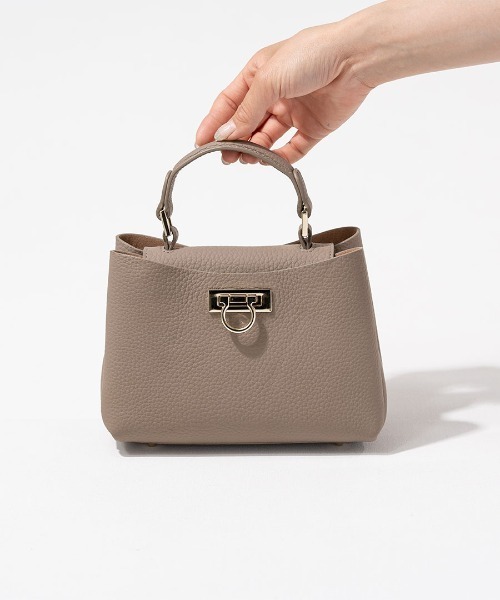 HAYNI（ヘイニ）の「Baby Marollet ベイビーマロエ（ショルダーバッグ・レディース・ブルーグレー/ブラウン系/キャメル/ブラック系1/グレー系/ブラック系2・FREE）」の12枚目の写真