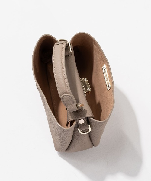 HAYNI（ヘイニ）の「Baby Marollet ベイビーマロエ（ショルダーバッグ・レディース・ブルーグレー/ブラウン系/キャメル/ブラック系1/グレー系/ブラック系2・FREE）」の18枚目の写真