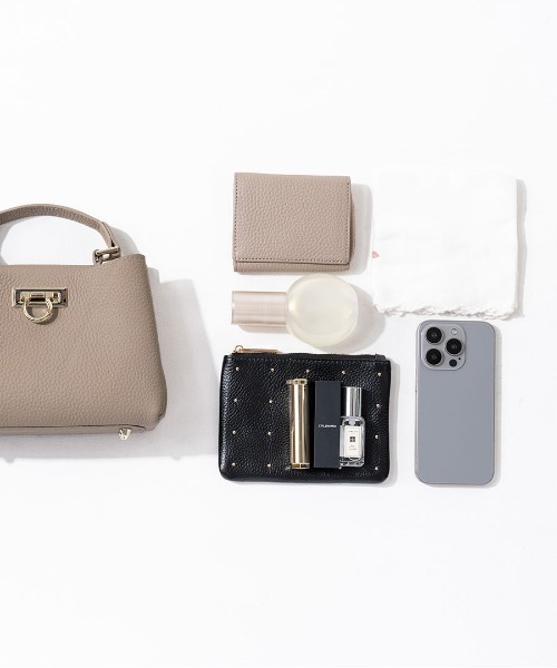 HAYNI（ヘイニ）の「Baby Marollet ベイビーマロエ（ショルダーバッグ・レディース・ブルーグレー/ブラウン系/キャメル/ブラック系1/グレー系/ブラック系2・FREE）」の20枚目の写真