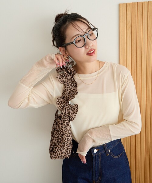 HYSTERICS ヒスガール パワーネット メッシュ シアー トップス HYSTERICS ヒスガール パワーネット メッシュ シアー トップス