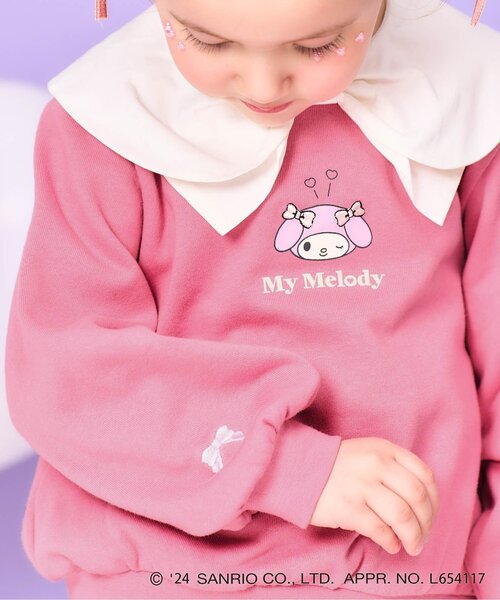 【新品未使用品】サンリオ　Sanrio マイメロ　クロミ　トレーナー　110 女の子 スウェット トレーナー キッズ 長袖 サンリオ 子供服