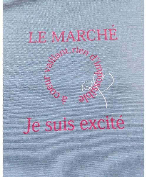 Q（キュー）の「キャンバスデイリートート（トートバッグ・レディース・グレー/ラベンダー/スモークピンク/ライトブルー/ブラック・ONE SIZE）」の22枚目の写真