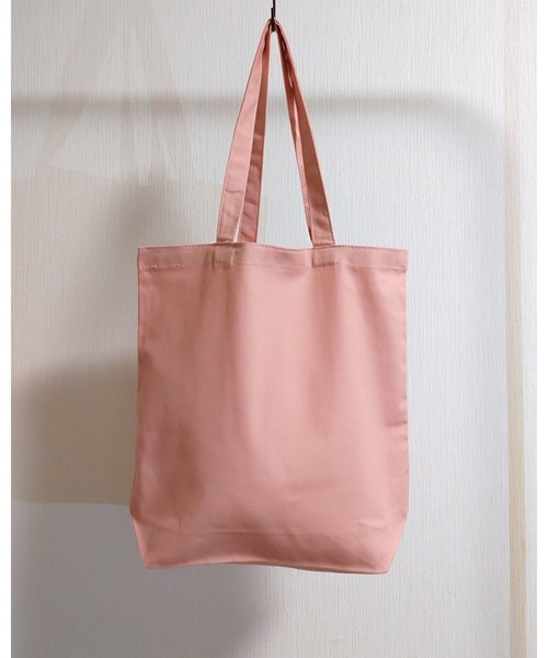 Q（キュー）の「キャンバスデイリートート（トートバッグ・レディース・グレー/ラベンダー/スモークピンク/ライトブルー/ブラック・ONE SIZE）」の14枚目の写真