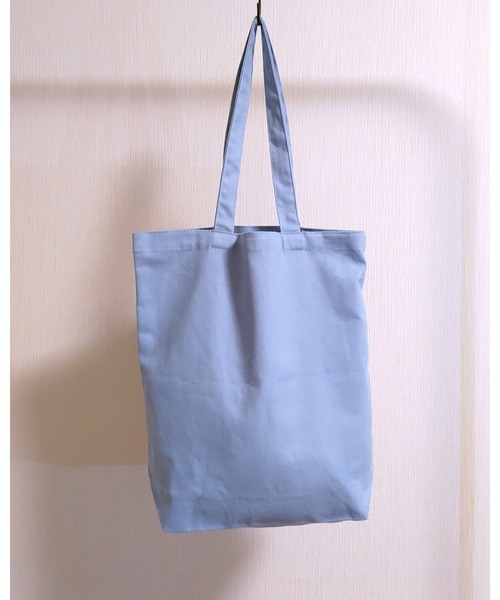 Q（キュー）の「キャンバスデイリートート（トートバッグ・レディース・グレー/ラベンダー/スモークピンク/ライトブルー/ブラック・ONE SIZE）」の16枚目の写真