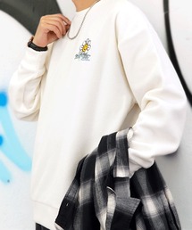 SMILEY FACE（スマイリーフェイス）の「【GROOVY STORE】SMILEYFACE オーバーサイズフリーストレーナー（スウェット・メンズ）」
