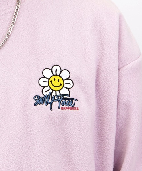 SMILEY FACE(スマイリーフェイス)の「【GROOVY STORE】SMILEYFACE オーバーサイズフリーストレーナー(スウェット・メンズ・アイボリー/ブラック/グレイッシュベージュ/ラベンダー・M/L/LL)」の22枚目の写真