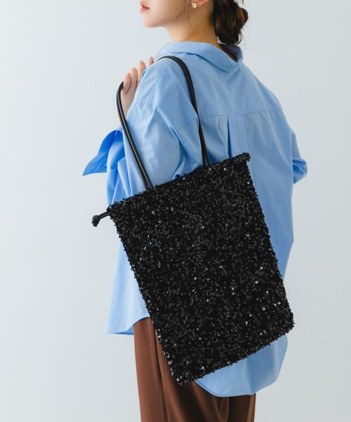 RODE SKO（ロデスコ）の「スパンコールドロストトートバッグ（トートバッグ・レディース・ブラック/ゴールド/シルバー・ONE）」の2枚目の写真
