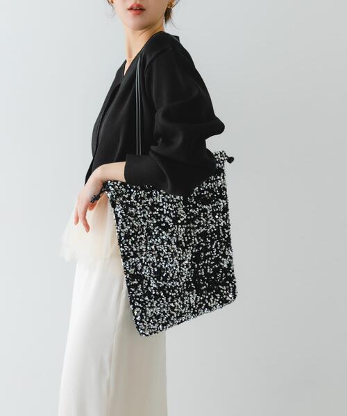 RODE SKO（ロデスコ）の「スパンコールドロストトートバッグ（トートバッグ・レディース・ブラック/ゴールド/シルバー・ONE）」の8枚目の写真
