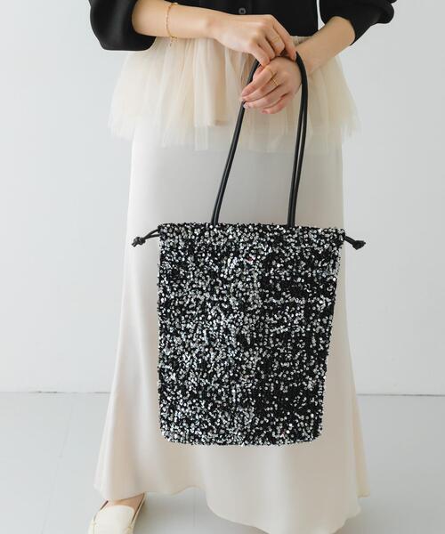 RODE SKO（ロデスコ）の「スパンコールドロストトートバッグ（トートバッグ・レディース・ブラック/ゴールド/シルバー・ONE）」の9枚目の写真