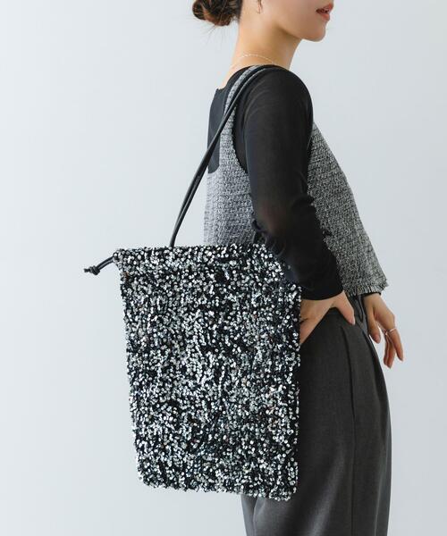 RODE SKO（ロデスコ）の「スパンコールドロストトートバッグ（トートバッグ・レディース・ブラック/ゴールド/シルバー・ONE）」の16枚目の写真