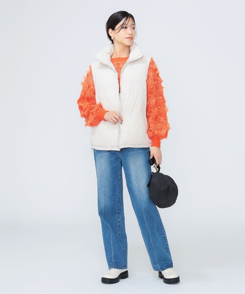 B:MING by BEAMS（ビーミングバイビームス）の「中綿 ベスト（S～M）（ベスト・レディース・カーキ/ナチュラル・SMALL/MEDIUM）」の16枚目の写真