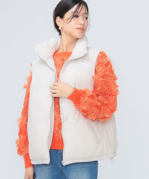 B:MING by BEAMS（ビーミングバイビームス）の「中綿 ベスト（S～M）（ベスト・レディース・カーキ/ナチュラル・SMALL/MEDIUM）」の19枚目の写真