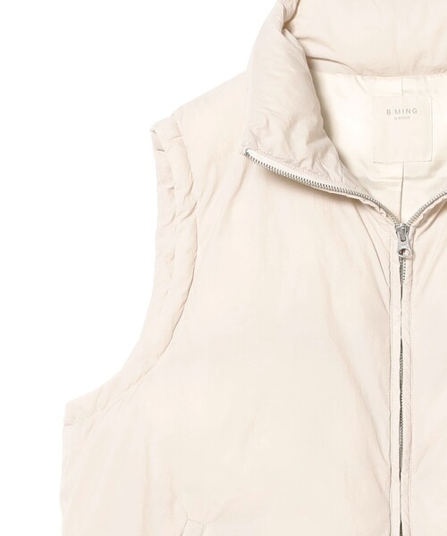 B:MING by BEAMS（ビーミングバイビームス）の「中綿 ベスト（S～M）（ベスト・レディース・カーキ/ナチュラル・SMALL/MEDIUM）」の12枚目の写真